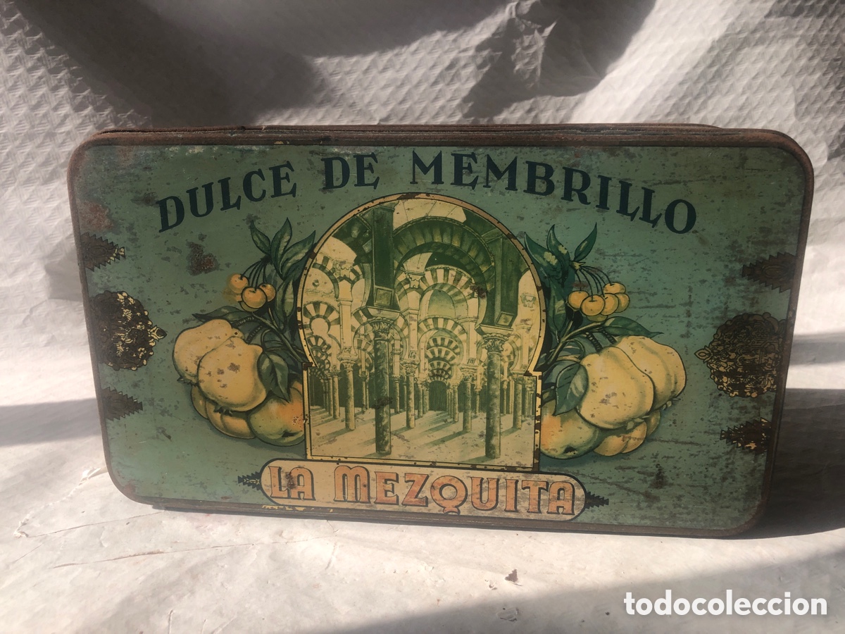Blechdosen und Kisten: Antigua lata dulce de membrillo LA MEZQUITA Murcia