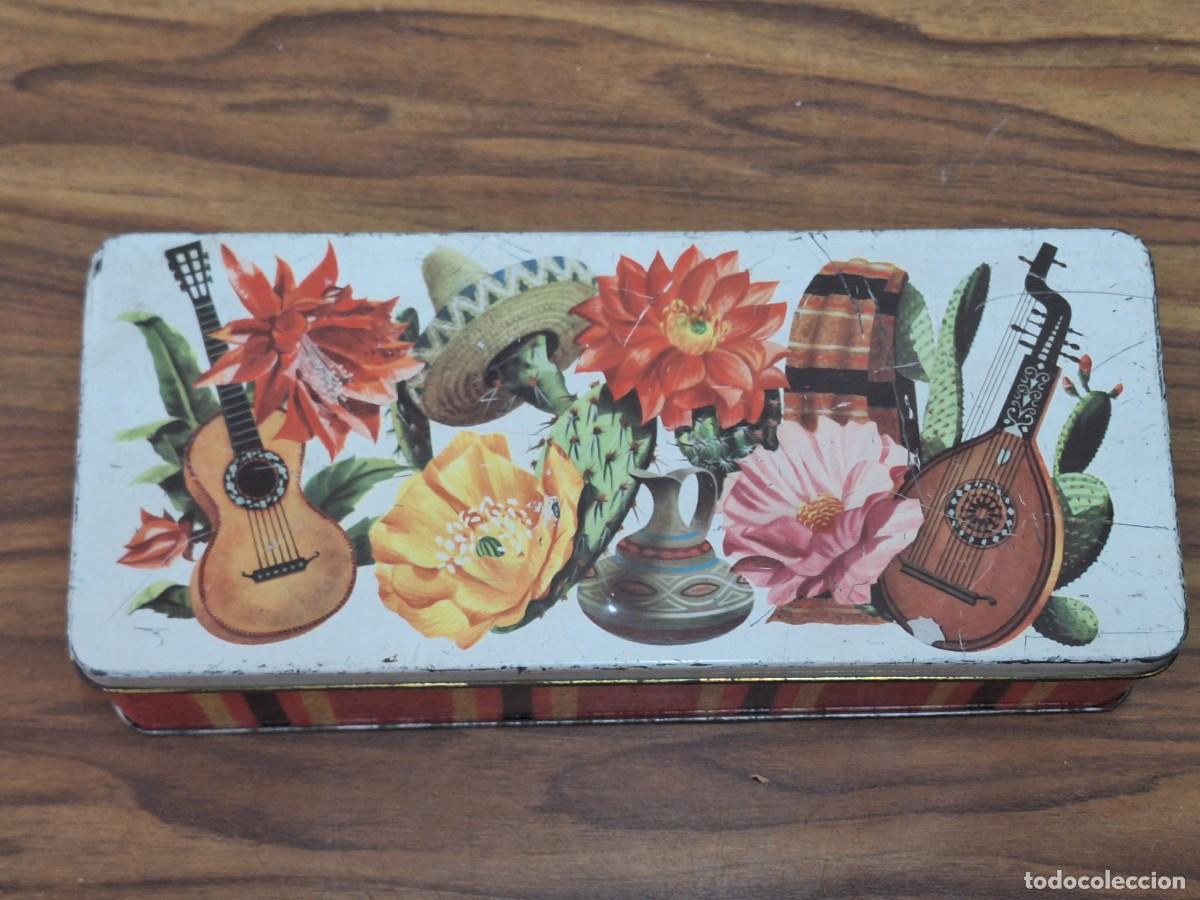 Cajas y cajitas met&aacute;licas: LATA CHAPA CARAMELOS TOFFE - Foto 1
