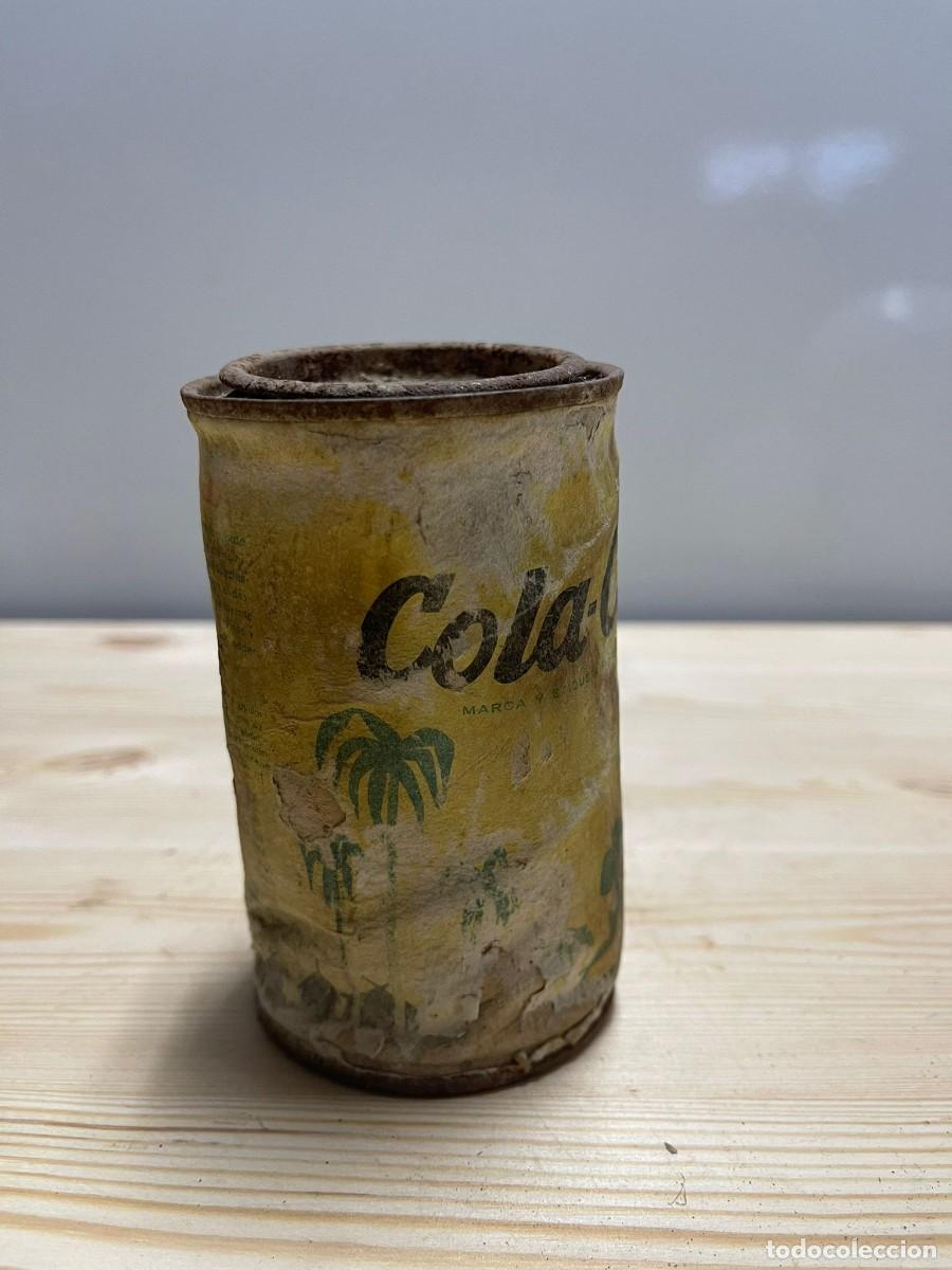 Cajas y cajitas met&aacute;licas: BOTE DE COLA CAO ANTIGUO - Foto 4