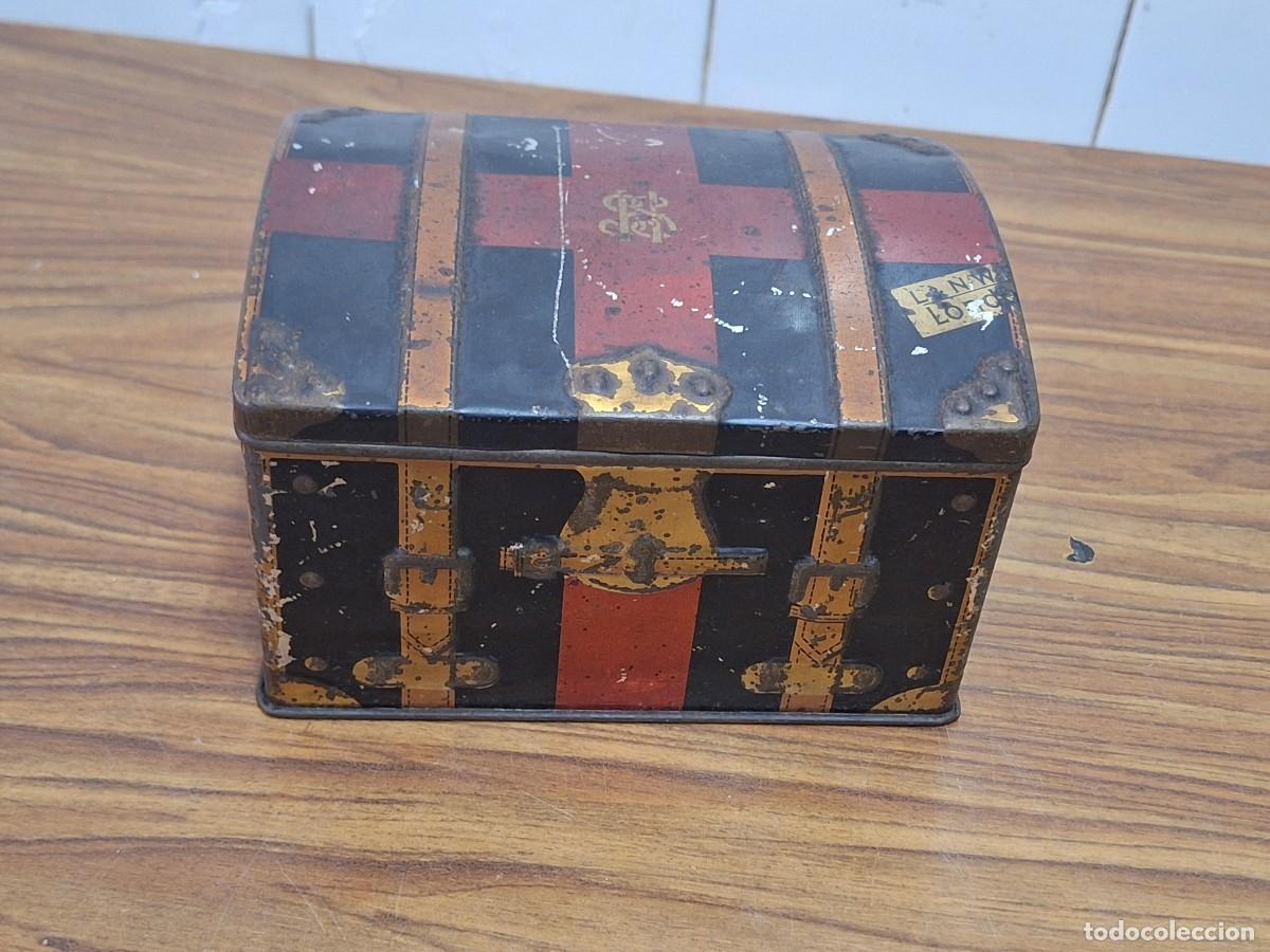 Cajas y cajitas met&aacute;licas: LATA CHAPA BAUL....... - Foto 1
