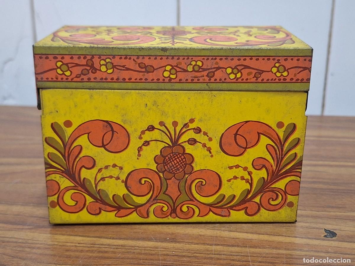 Boxes and metal boxes: CAJA CHAPA LITOGRAFIADA...