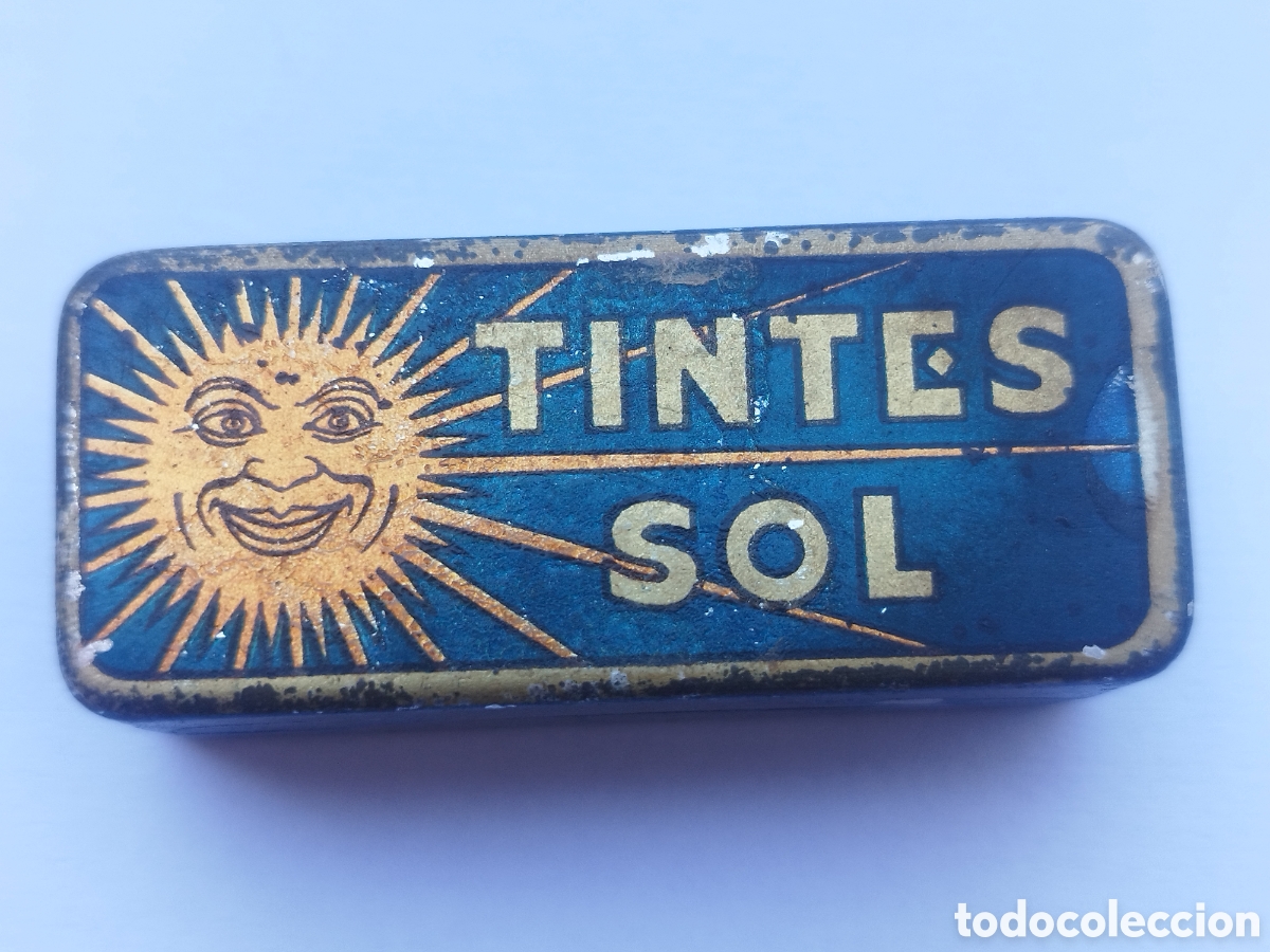 Caixas e caixinhas met&aacute;licas: Cajita de metal Tintes Sol