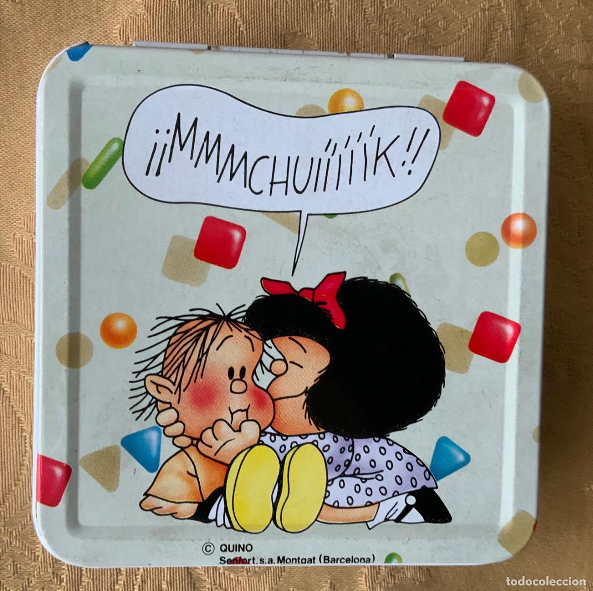 Boxes and metal boxes: CAJA DE METAL MAFALDA A&Ntilde;OS 80
