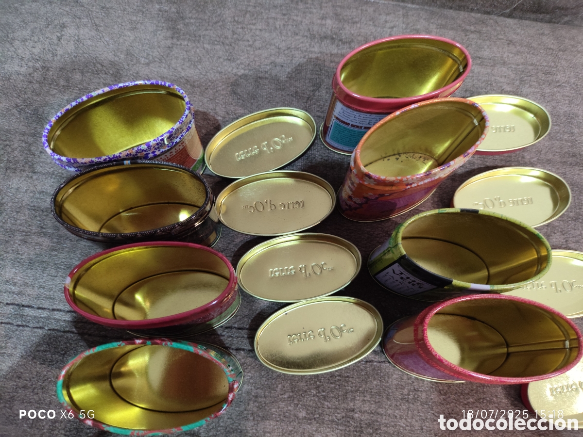 Cajas y cajitas met&aacute;licas: Latas de t&eacute; ( terre doc) - Foto 4