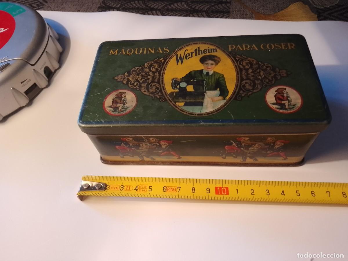 Cajas y cajitas met&aacute;licas: Cajita wertheim maquinas para coser