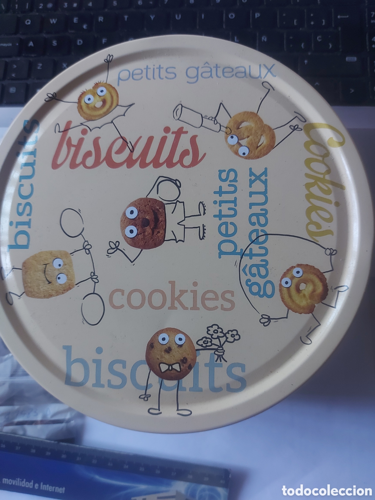Boxes and metal boxes: CAJA METALICA GALLETAS DANESAS