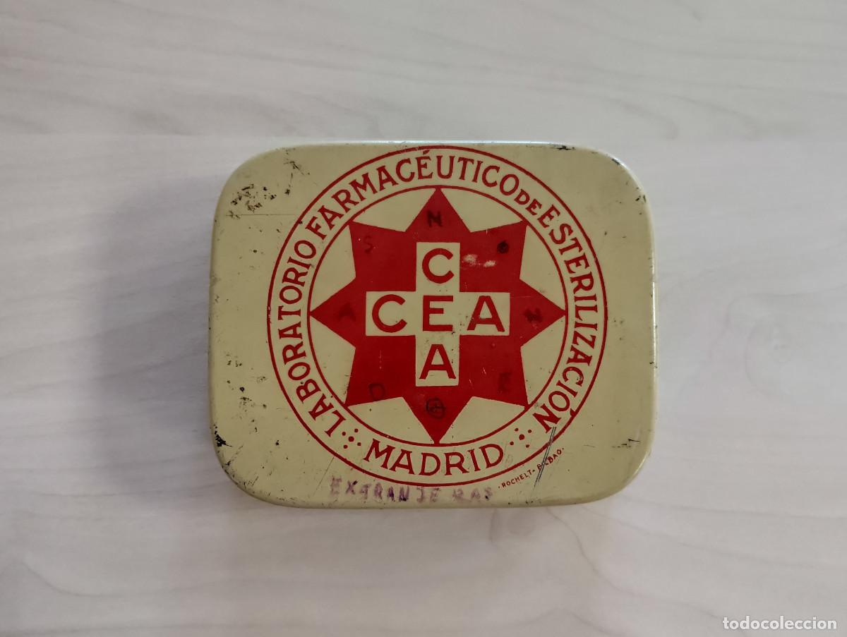 Cajas y cajitas met&aacute;licas: CAJA LABORATORIO FARC&Eacute;UTICO DE ESTERILIZACI&Oacute;N, CEA