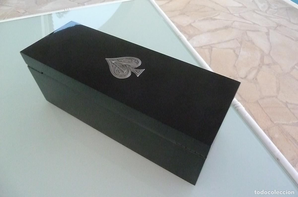 Cajas y cajitas met&aacute;licas: Caja champagne Armand de Brignac