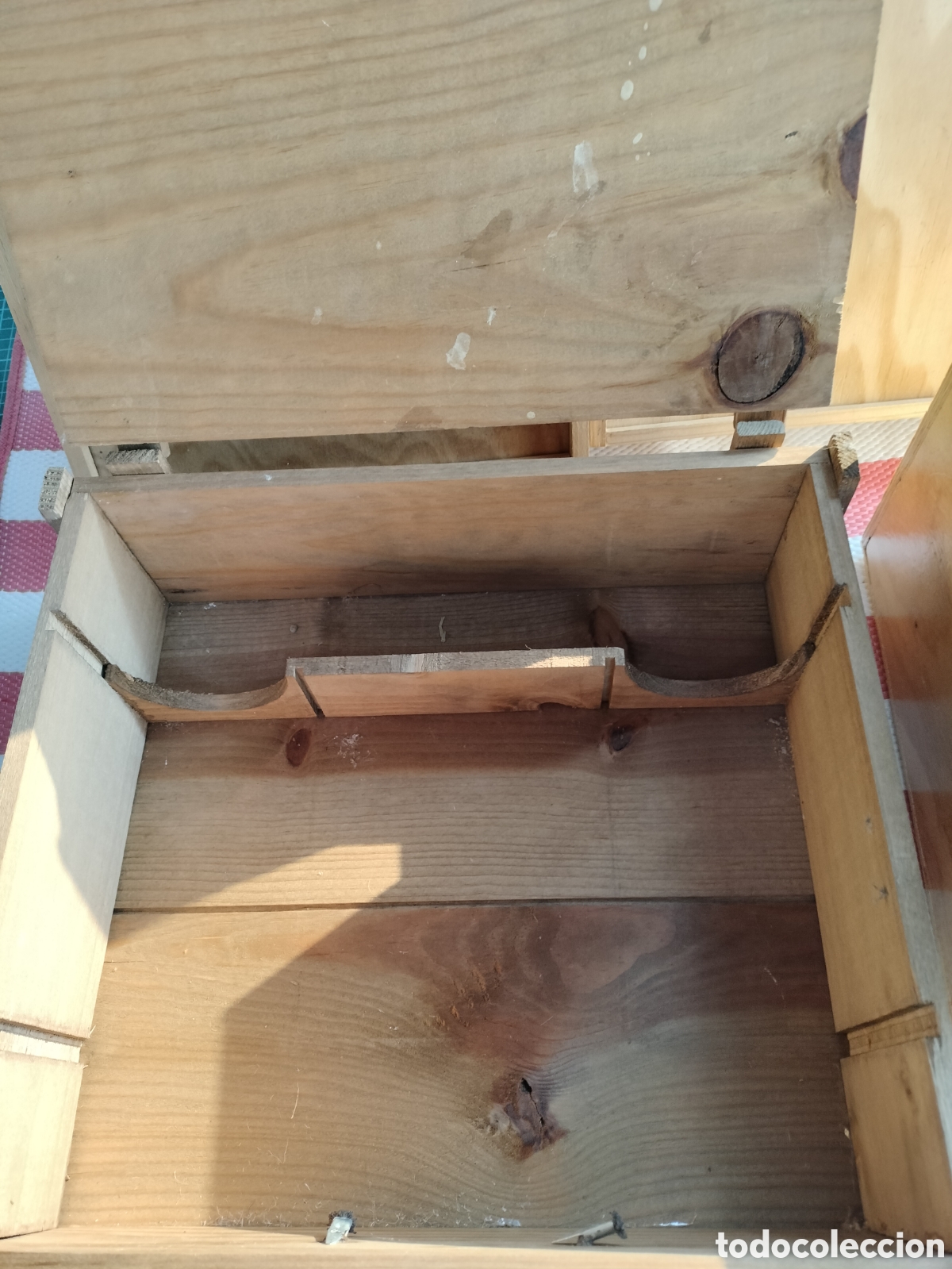 Cajas y cajitas met&aacute;licas: Caja de madera de vino - Foto 2