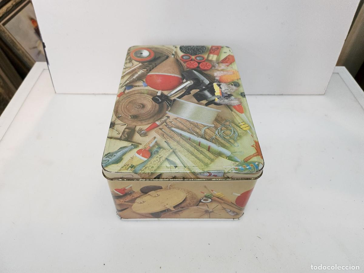 Cajas y cajitas met&aacute;licas: caja lata de cola cao - Foto 1