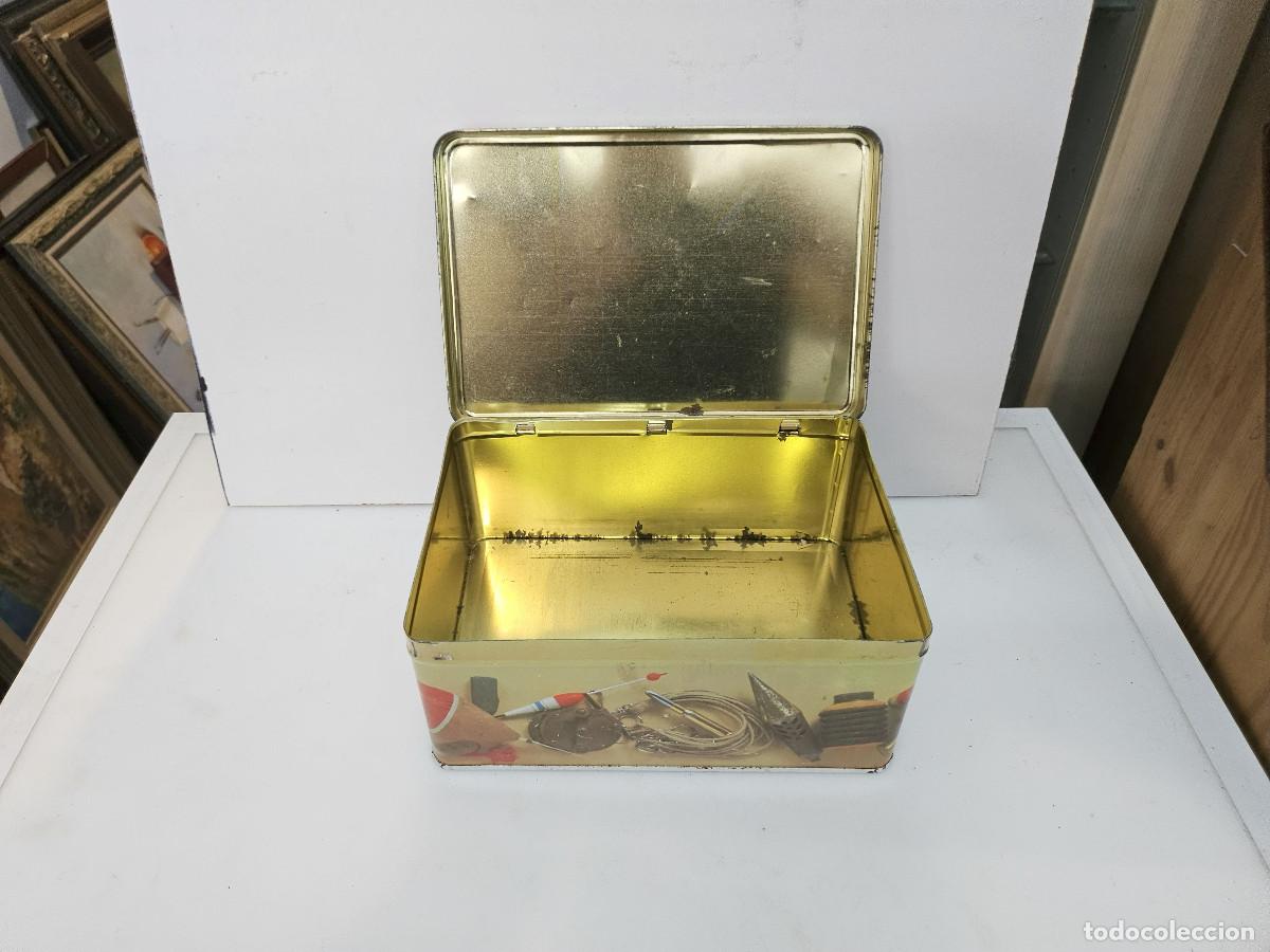 Cajas y cajitas met&aacute;licas: caja lata de cola cao - Foto 4