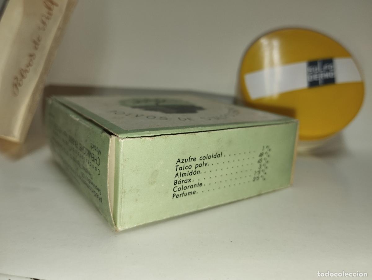 Cajas y cajitas met&aacute;licas: CAJA DE MAQUILLAJE POLVOS DE SULFODERMO ANTIGUA - Foto 2