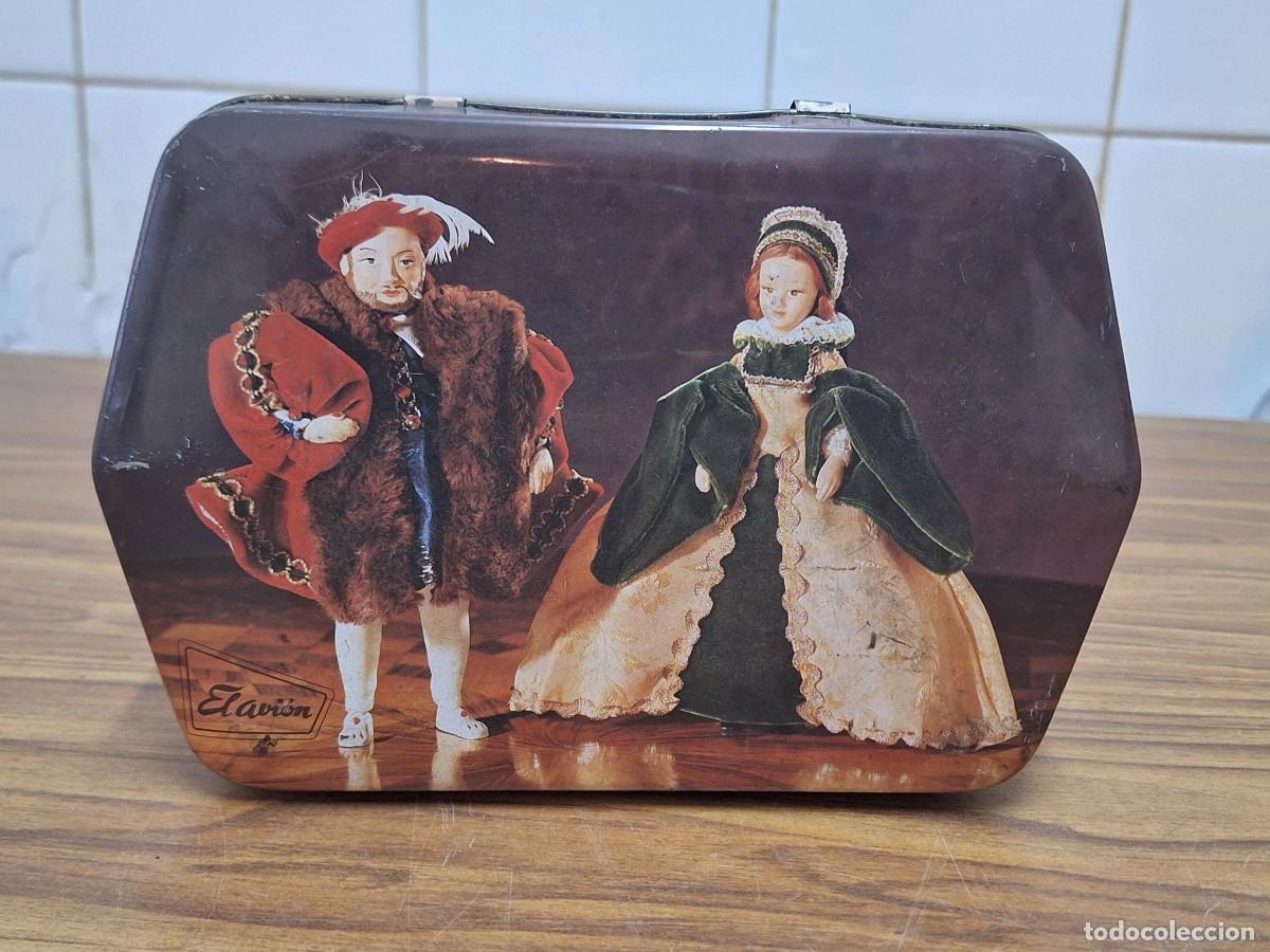 Cajas y cajitas met&aacute;licas: LATA CAFE-TOFFE EL ABION. LOGRO&Ntilde;O - Foto 1