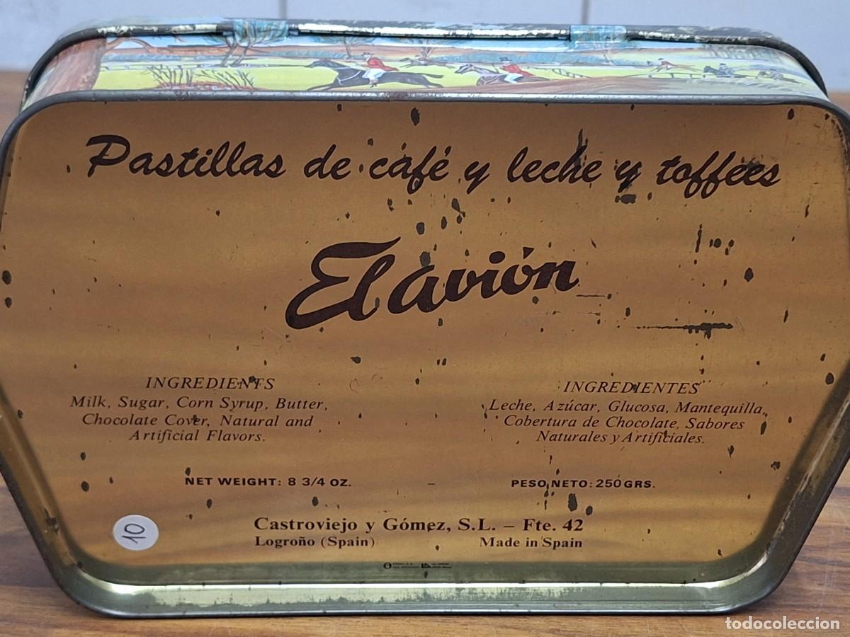 Cajas y cajitas met&aacute;licas: LATA CHAPA EL AVION..... - Foto 3