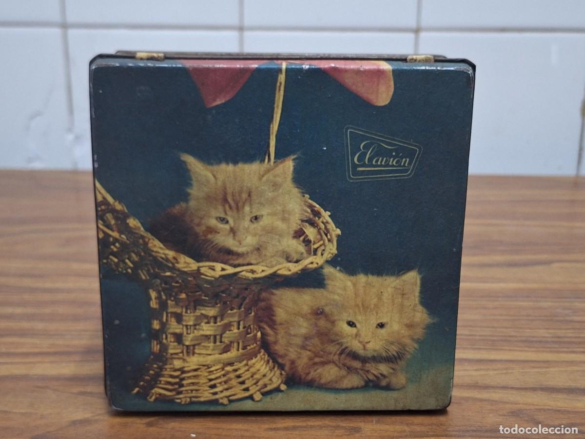 Cajas y cajitas met&aacute;licas: CAJA LATA CHAPA EL AVION - Foto 1
