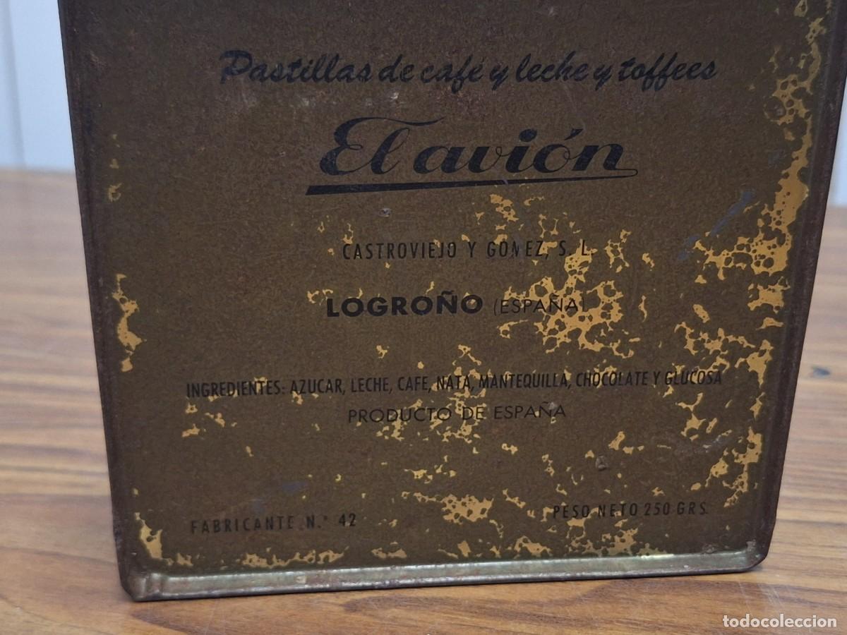 Cajas y cajitas met&aacute;licas: CAJA LATA CHAPA EL AVION - Foto 2