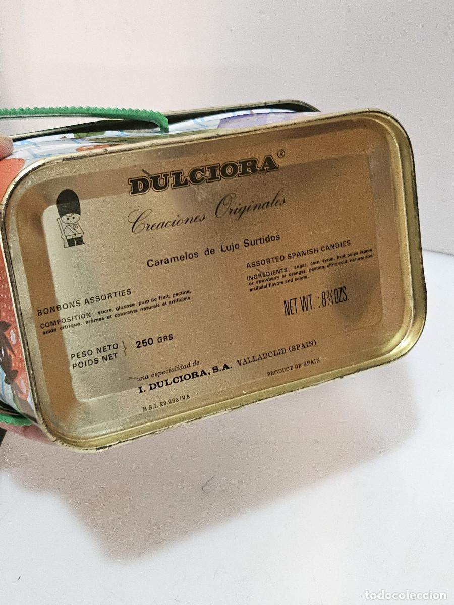 Cajas y cajitas met&aacute;licas: caja lata cesto vintage - Foto 5