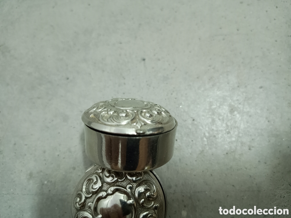 Cajas y cajitas met&aacute;licas: DOS CAJITAS PLATEADAS - Foto 4