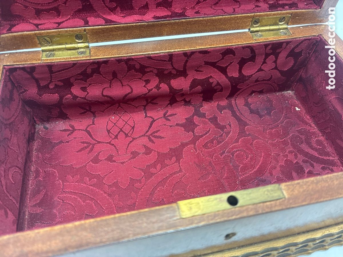 Cajas y cajitas met&aacute;licas: Caja Joyero de Madera. - Foto 3