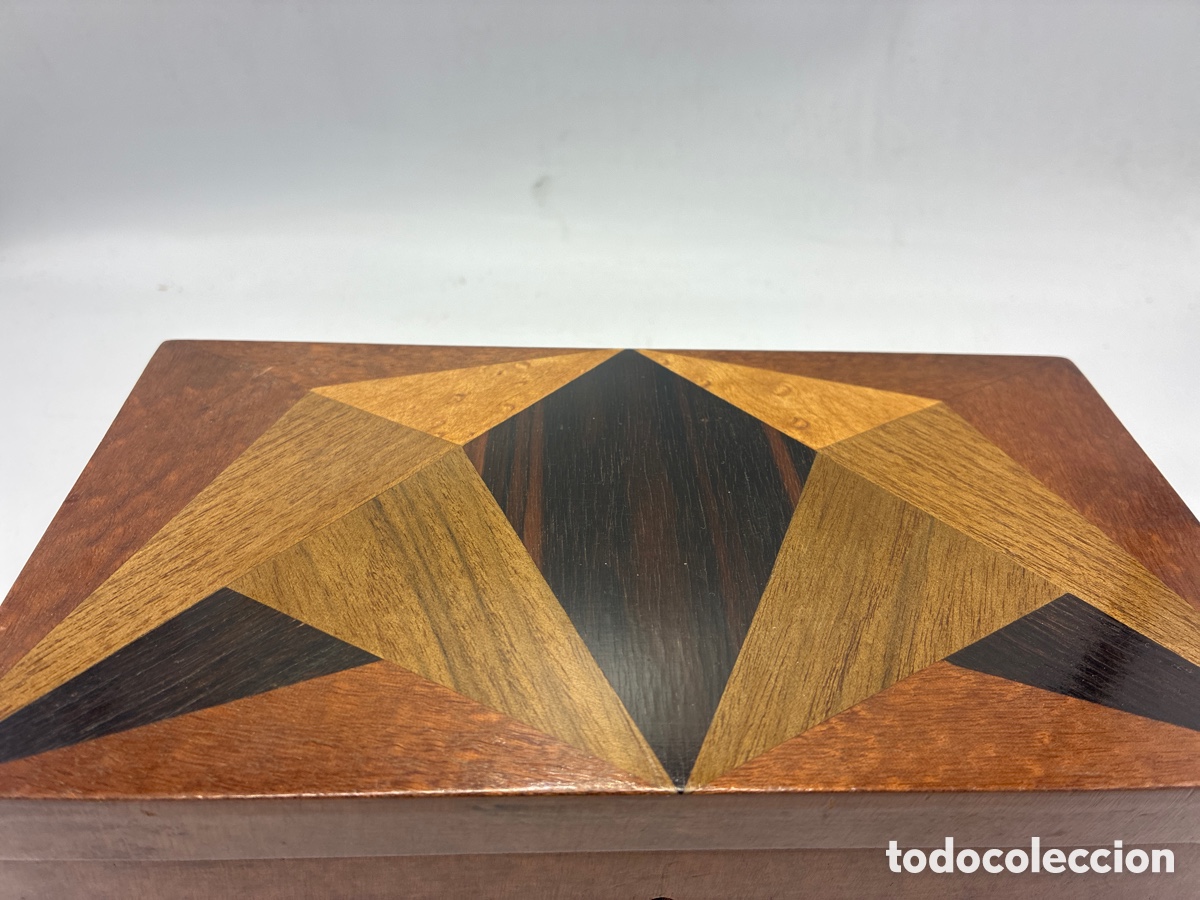 Cajas y cajitas met&aacute;licas: Caja Joyero de Madera. - Foto 1