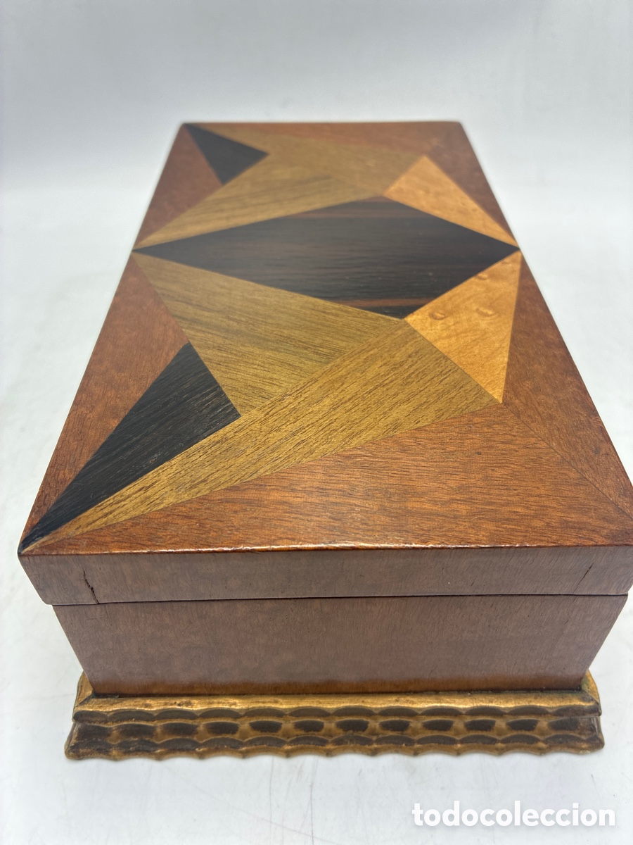 Cajas y cajitas met&aacute;licas: Caja Joyero de Madera. - Foto 4