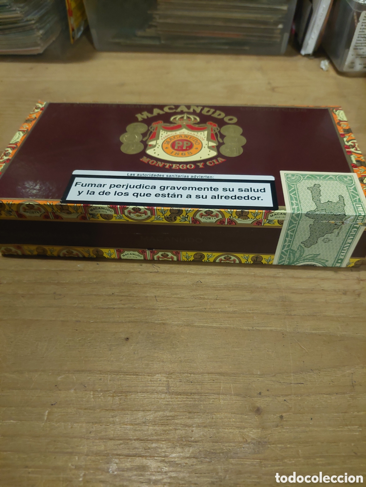 Caixas e caixinhas met&aacute;licas: CAJA VAC&Iacute;A PUROS NICARAGUA MACANUDO MONTEGO Y CIA