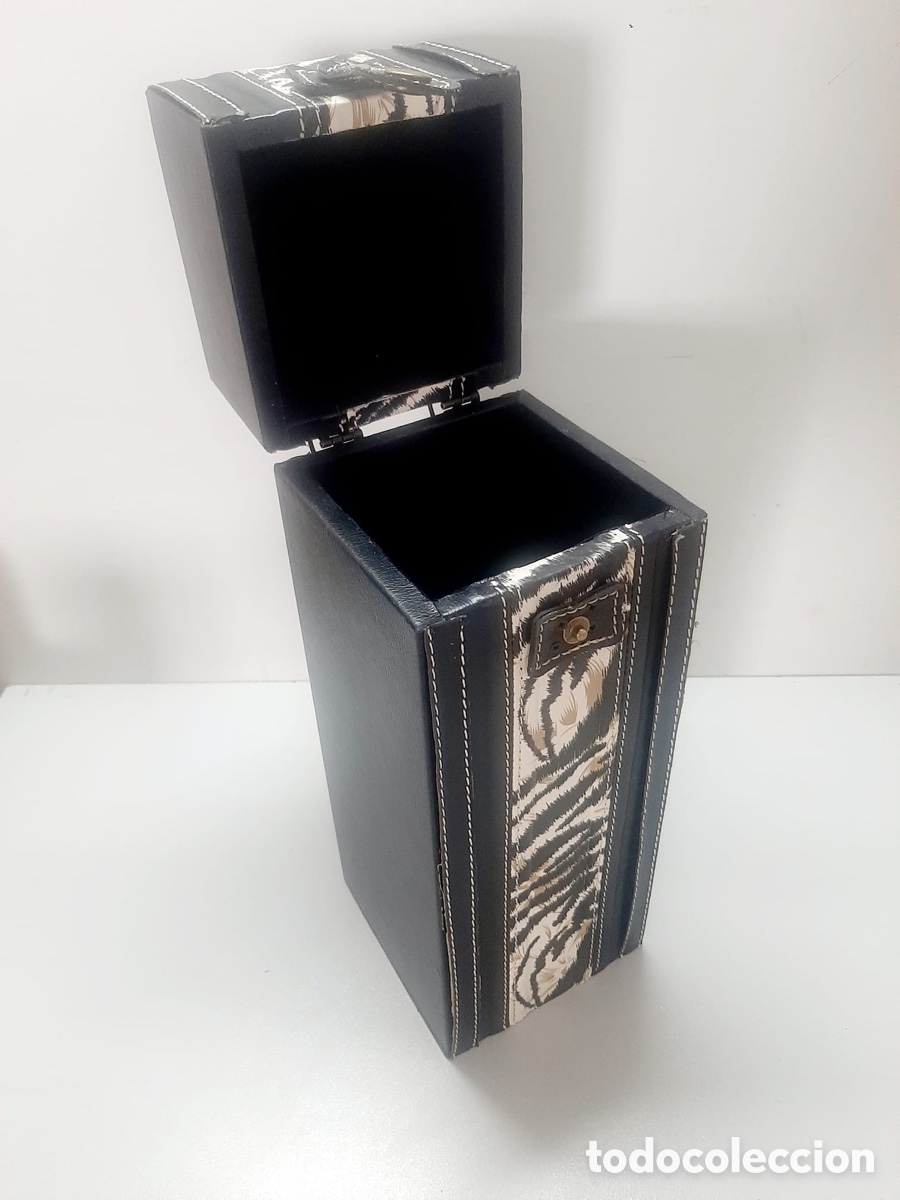 Cajas y cajitas met&aacute;licas: Caja botellera vintage - Foto 2