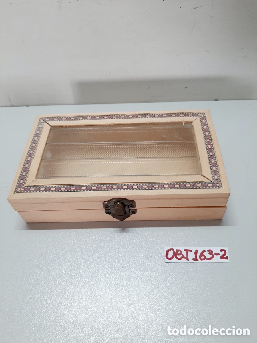 Cajas y cajitas met&aacute;licas: Caja, joyero de madera - Foto 1