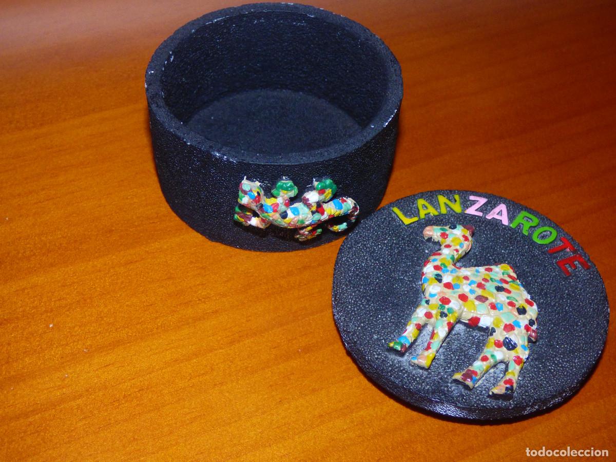 Cajas y cajitas met&aacute;licas: Cajita joyero,Lanzarote. - Foto 2