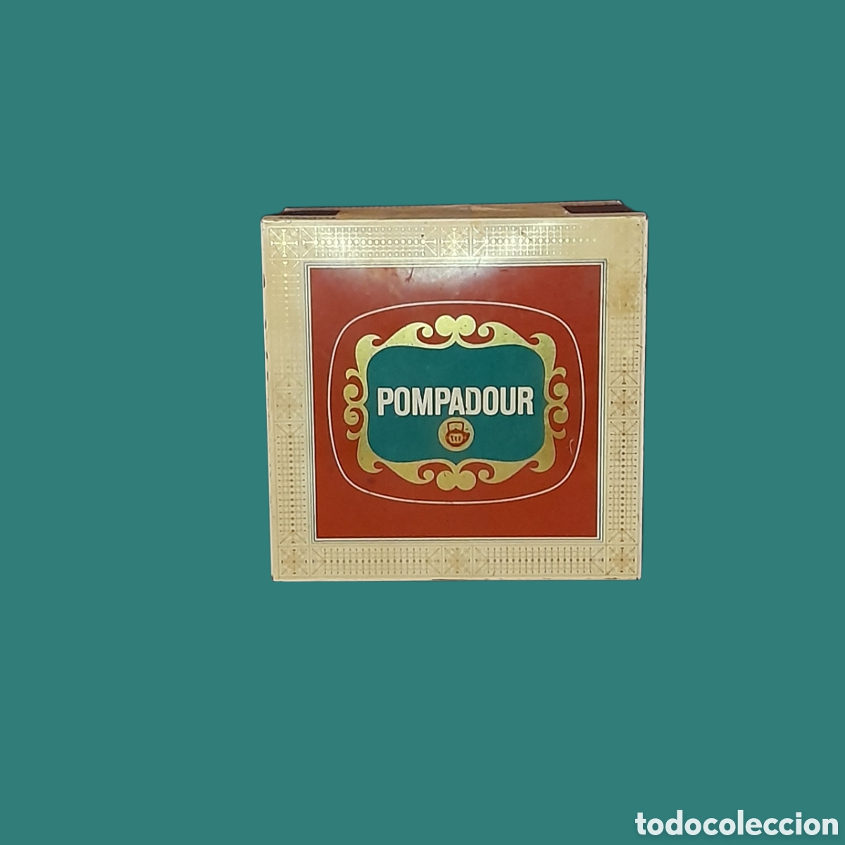 Cajas y cajitas met&aacute;licas: Lata serigrafiada vintage. - Foto 1