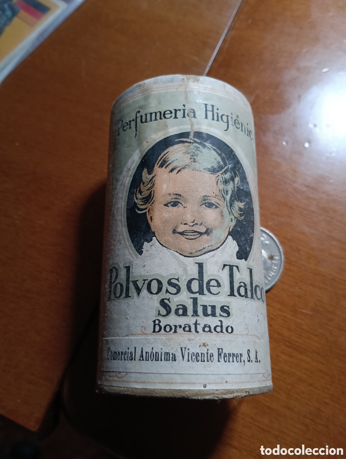 Casse e cassette metalliche: Polvos Talco, Salus, Vicente Ferrer, abierto