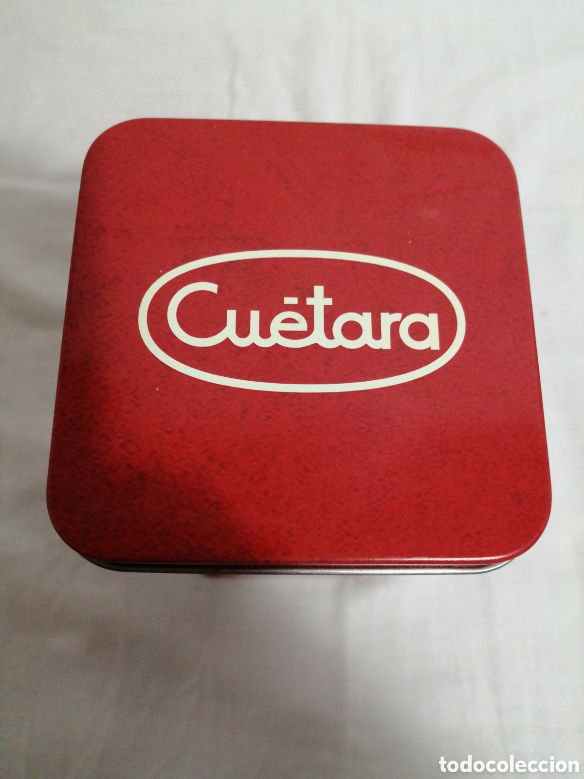Cajas y cajitas met&aacute;licas: Lata de galletas Cuetara - Foto 5