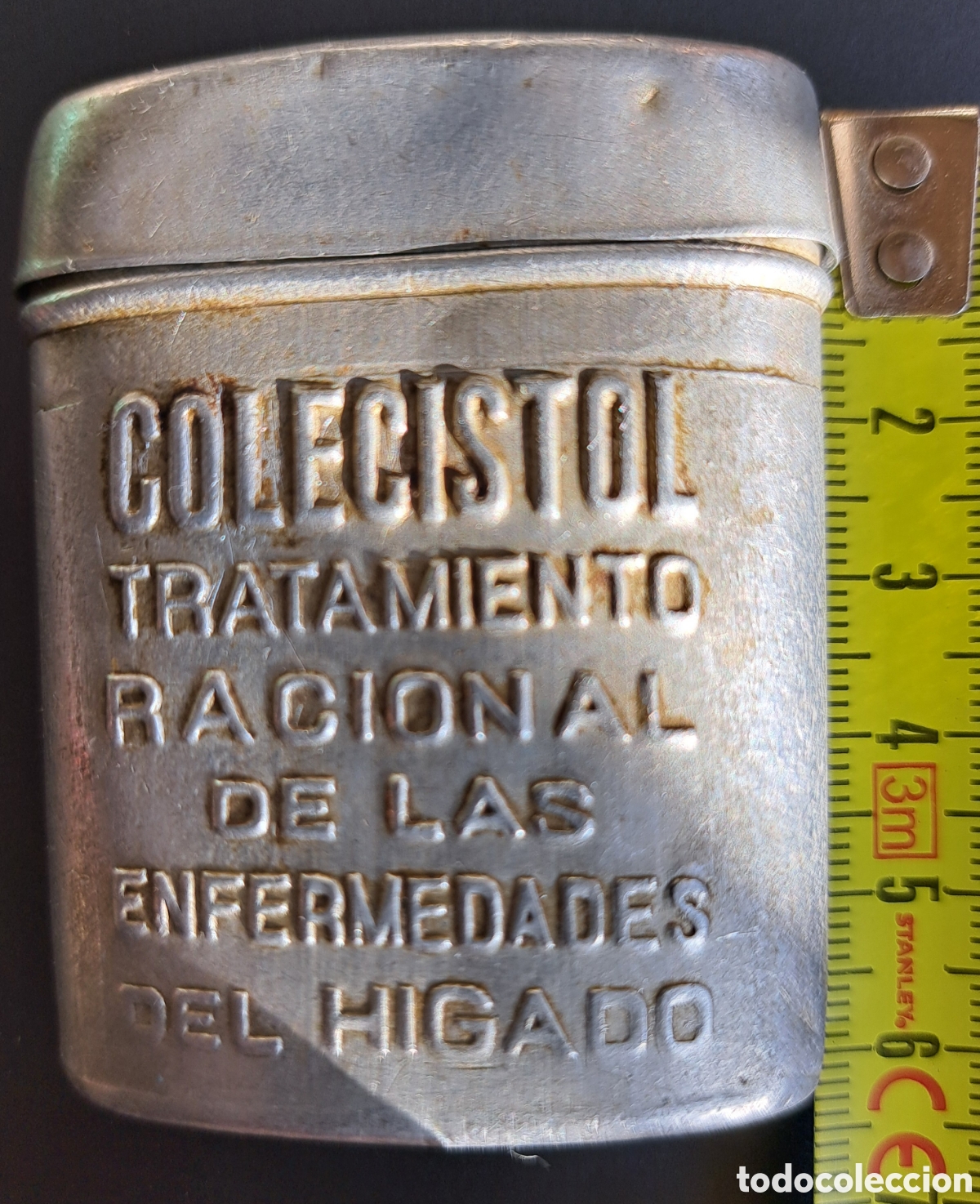 Cajas y cajitas met&aacute;licas: Caja Colecistol aluminio - Foto 1