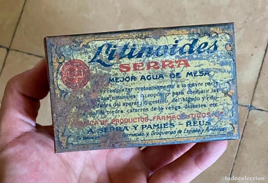 Blechdosen und Kisten: Lata Litinoides Serra antigua