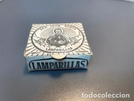Bo&icirc;tes et petites bo&icirc;tes m&eacute;talliques: CAJA DE MARIPOSAS - LAMPARILLAS SAN JUAN BOSCO