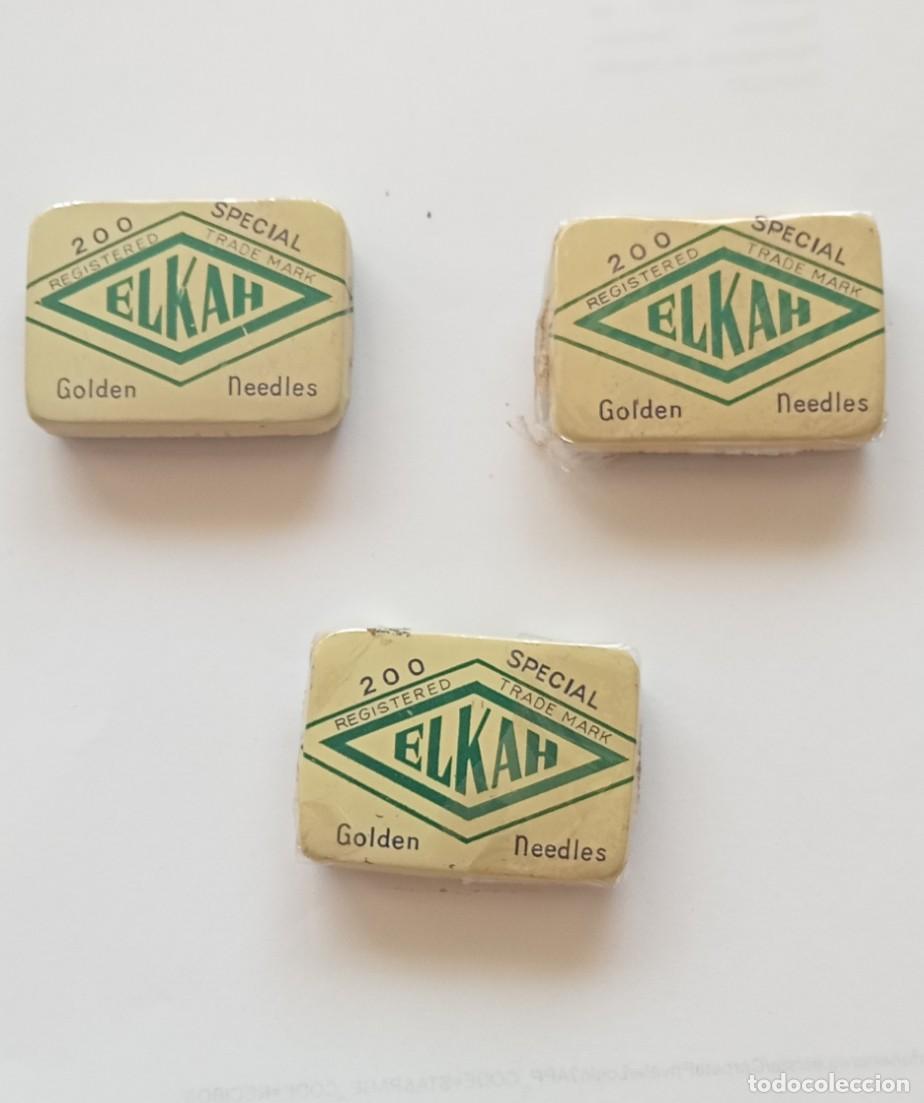 Cajas y cajitas met&aacute;licas: CAJAS DE AGUJAS PARA GRAMOFONO - Foto 1