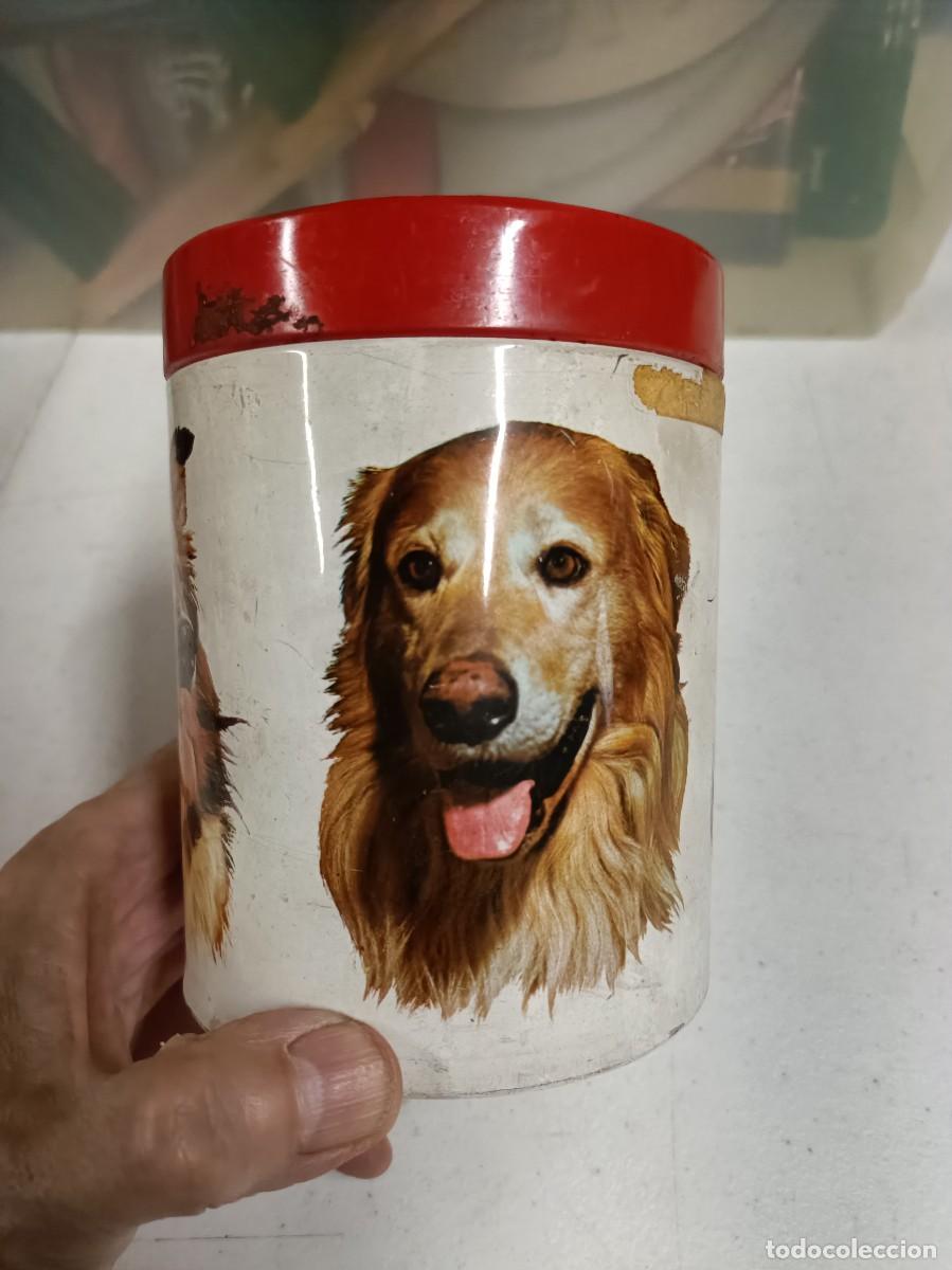Cajas y cajitas met&aacute;licas: Bote antiguo la cafetera Pamplona perros - Foto 3