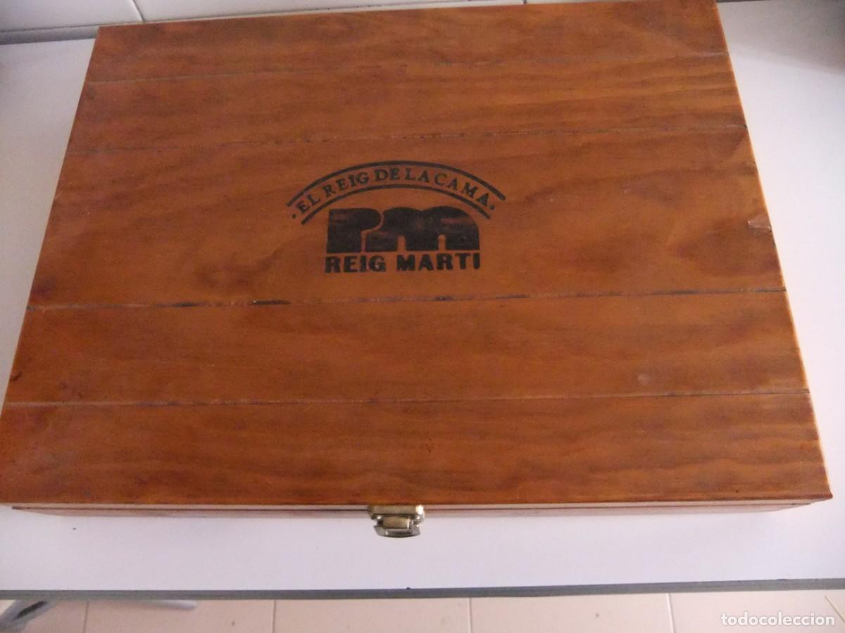 Cajas y cajitas met&aacute;licas: caja de madera con colas de milano - Foto 1