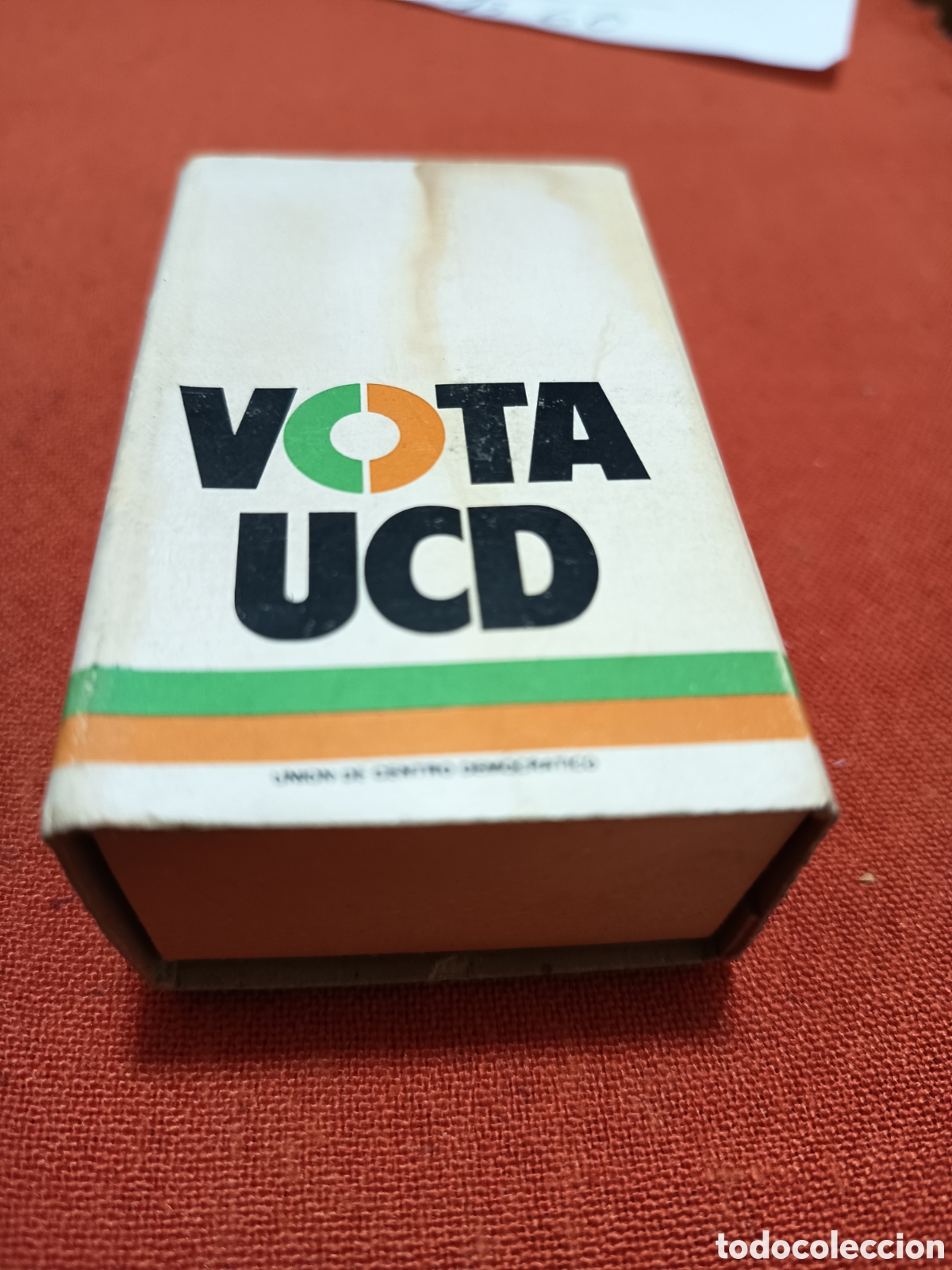 Cajas y cajitas met&aacute;licas: Cerillas Union Centro Democr&aacute;tico UCD - Foto 2