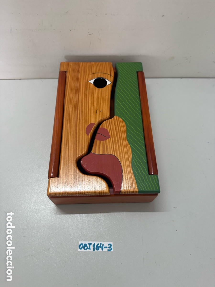 Cajas y cajitas met&aacute;licas: CAJA DE MADERA TALLADA - JOYERO - Foto 1