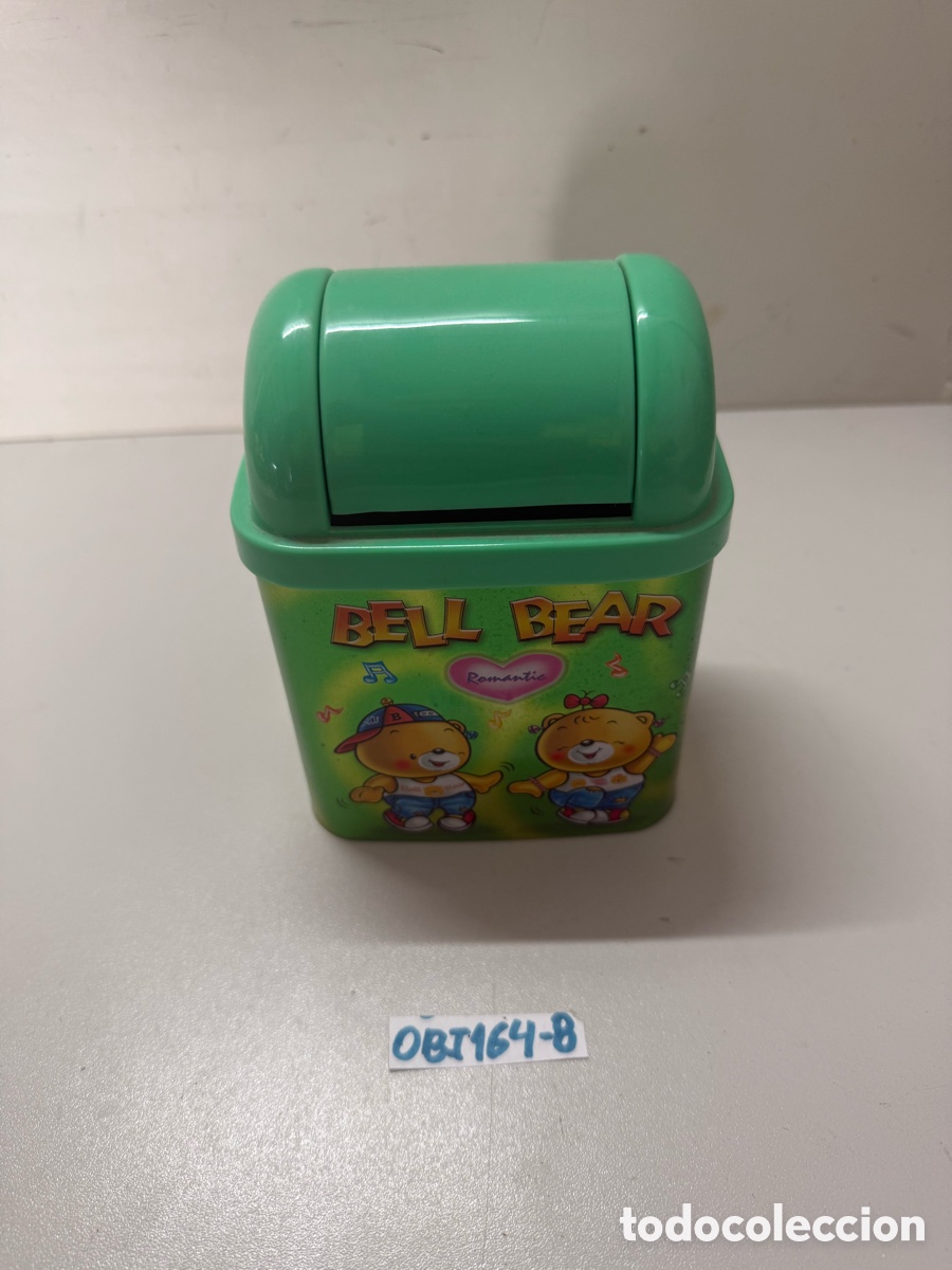 Cajas y cajitas met&aacute;licas: Mini papelera vintage - Foto 1
