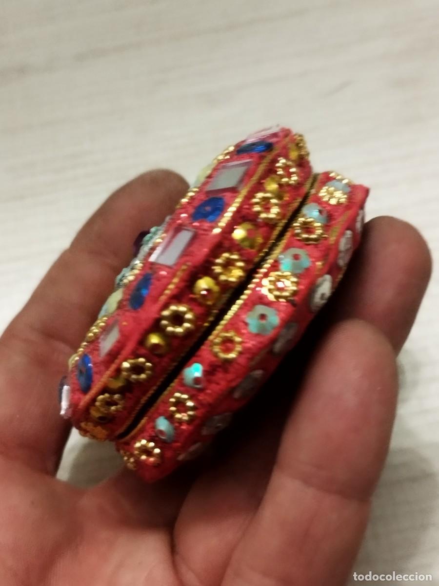 Cajas y cajitas met&aacute;licas: Antiguo caja indu, mandala. - Foto 3