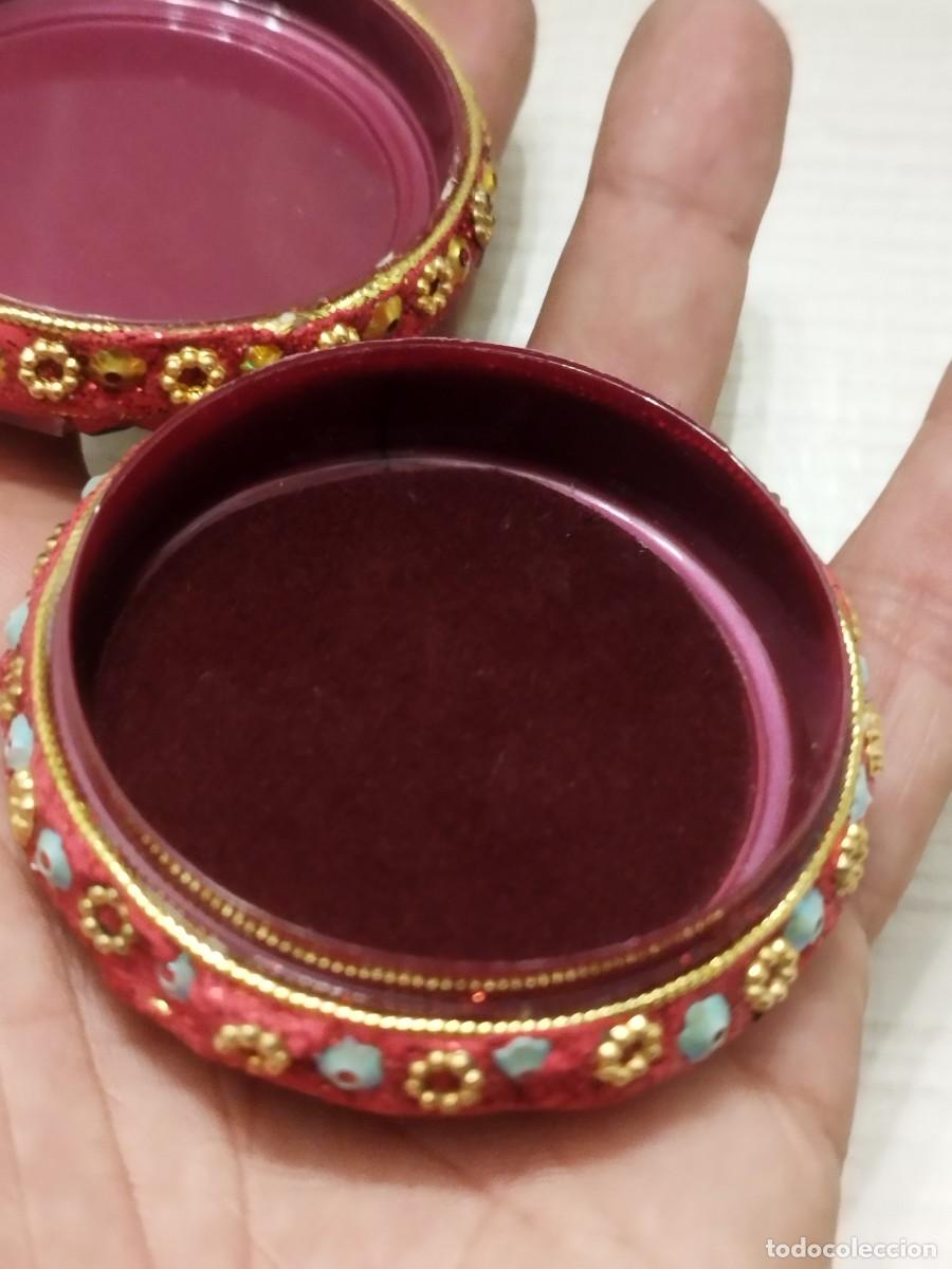 Cajas y cajitas met&aacute;licas: Antiguo caja indu, mandala. - Foto 5