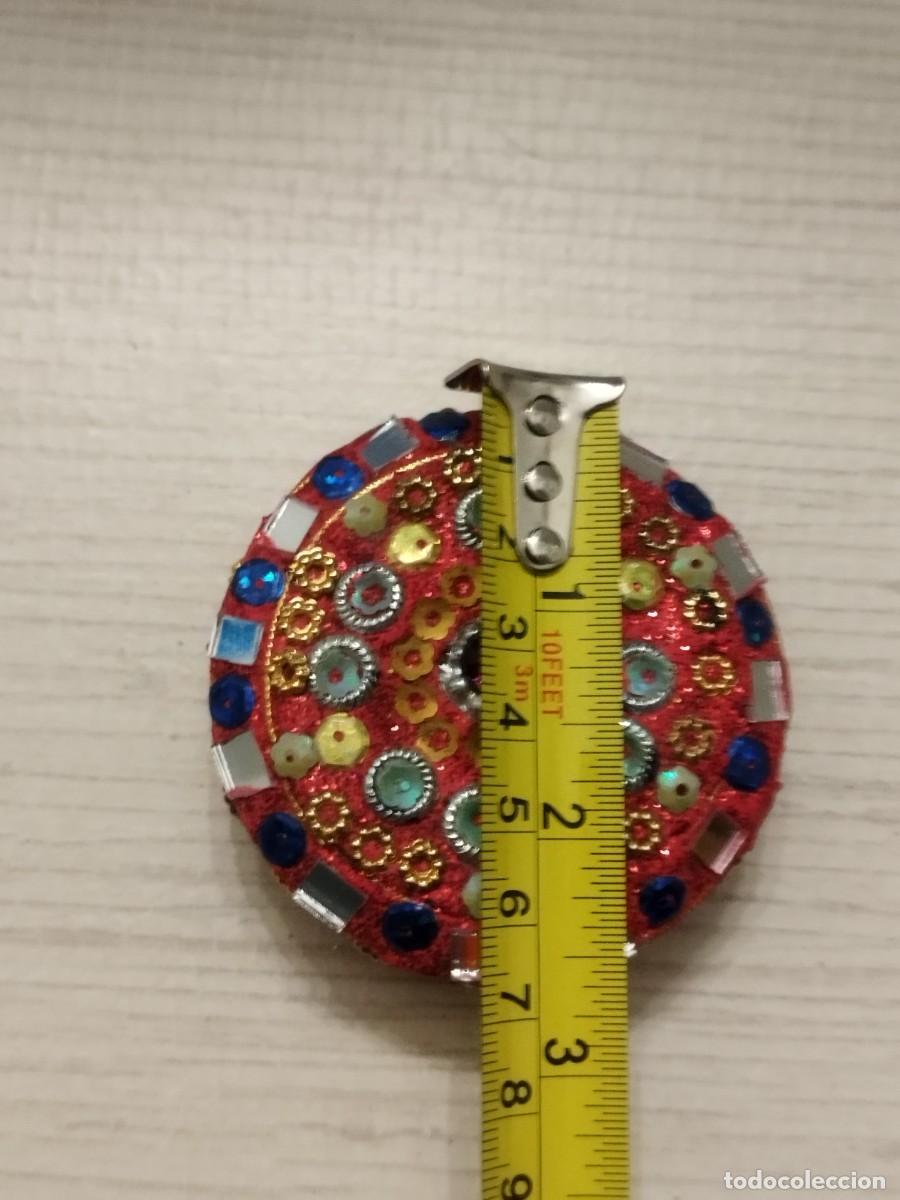Cajas y cajitas met&aacute;licas: Antiguo caja indu, mandala. - Foto 7