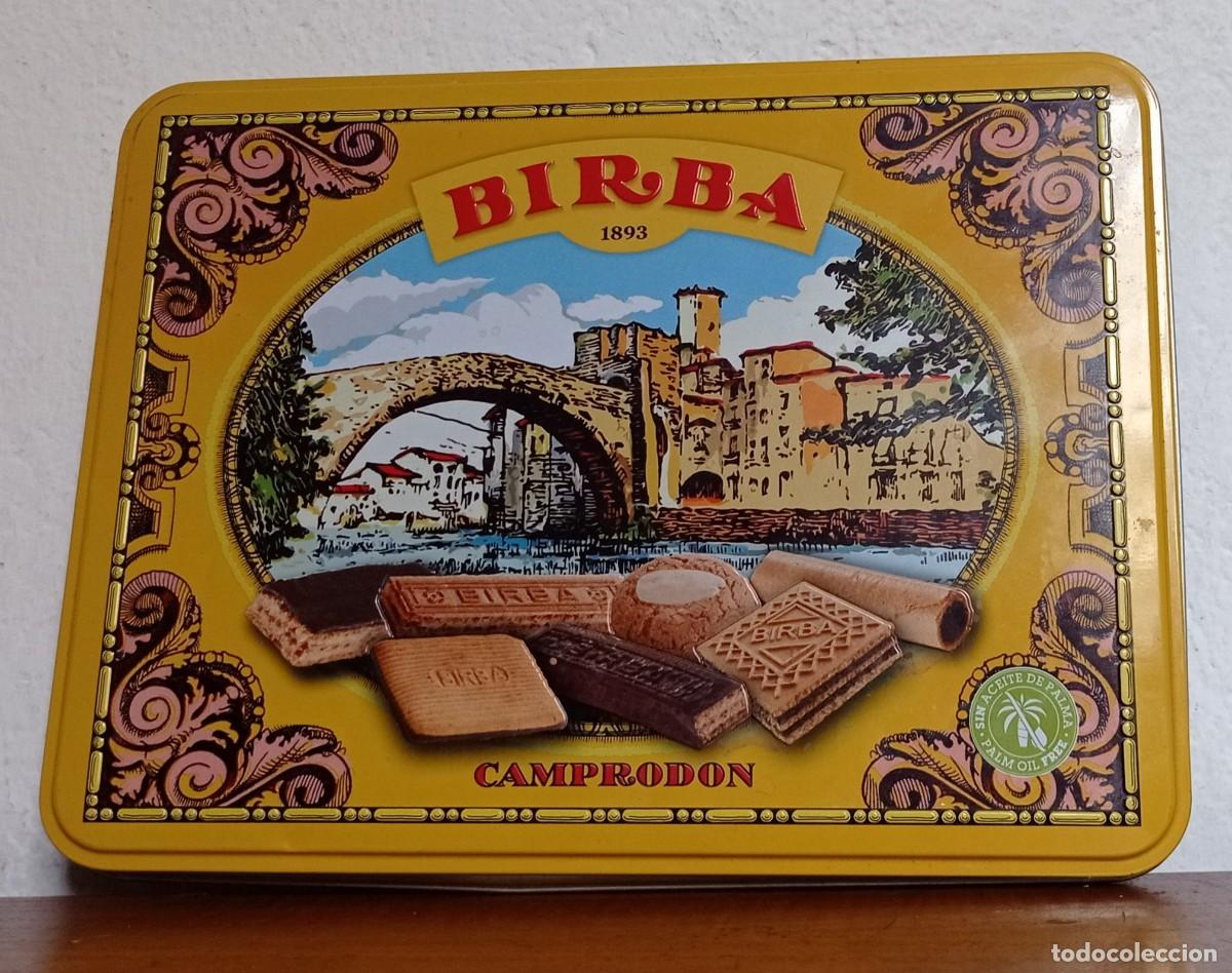 Cajas y cajitas met&aacute;licas: CAJA DE GALLETAS BIRBA - Foto 1