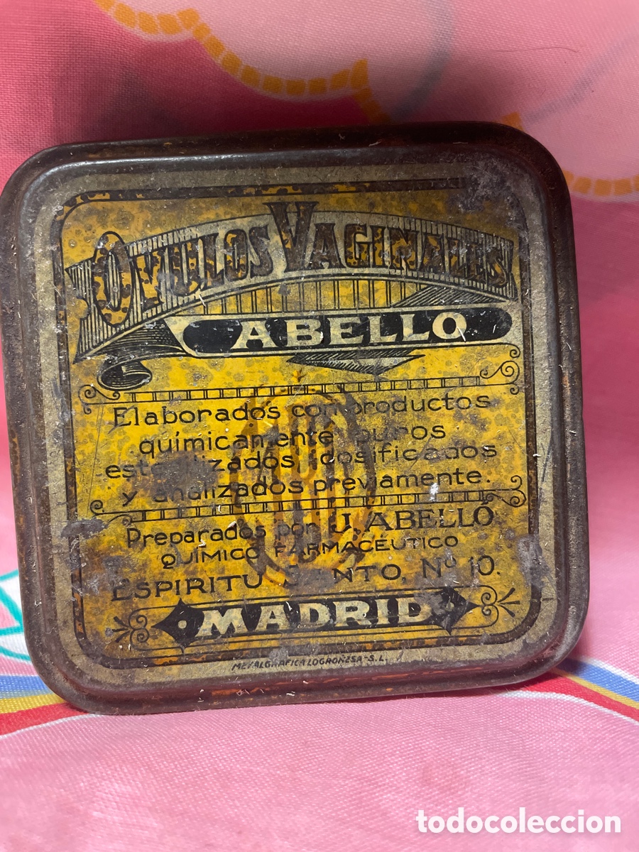 Cajas y cajitas met&aacute;licas: Ovulos vaginales Abello - Foto 1