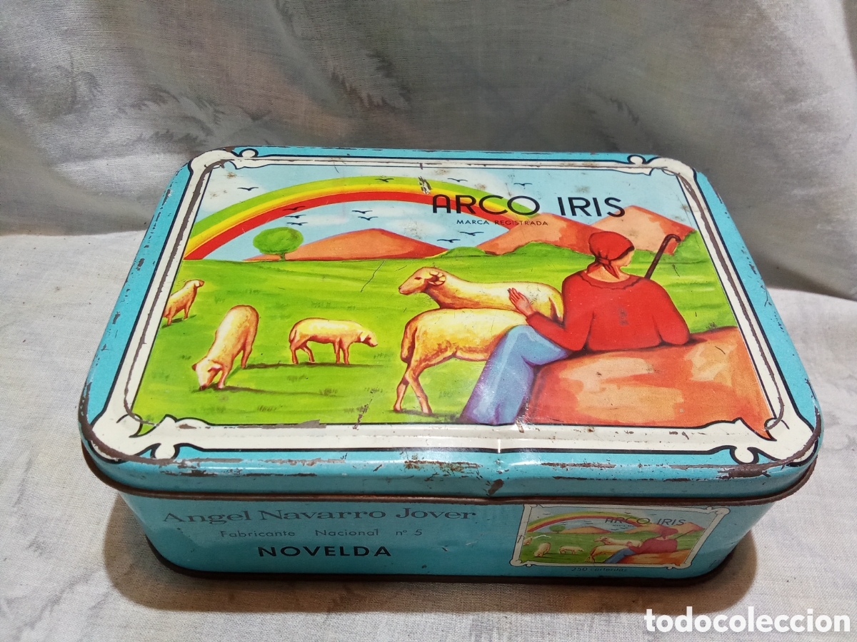 Boxes and metal boxes: CAJA MET&Aacute;LICA ARCO IRIS, &Aacute;NGEL NAVARRO JOVER