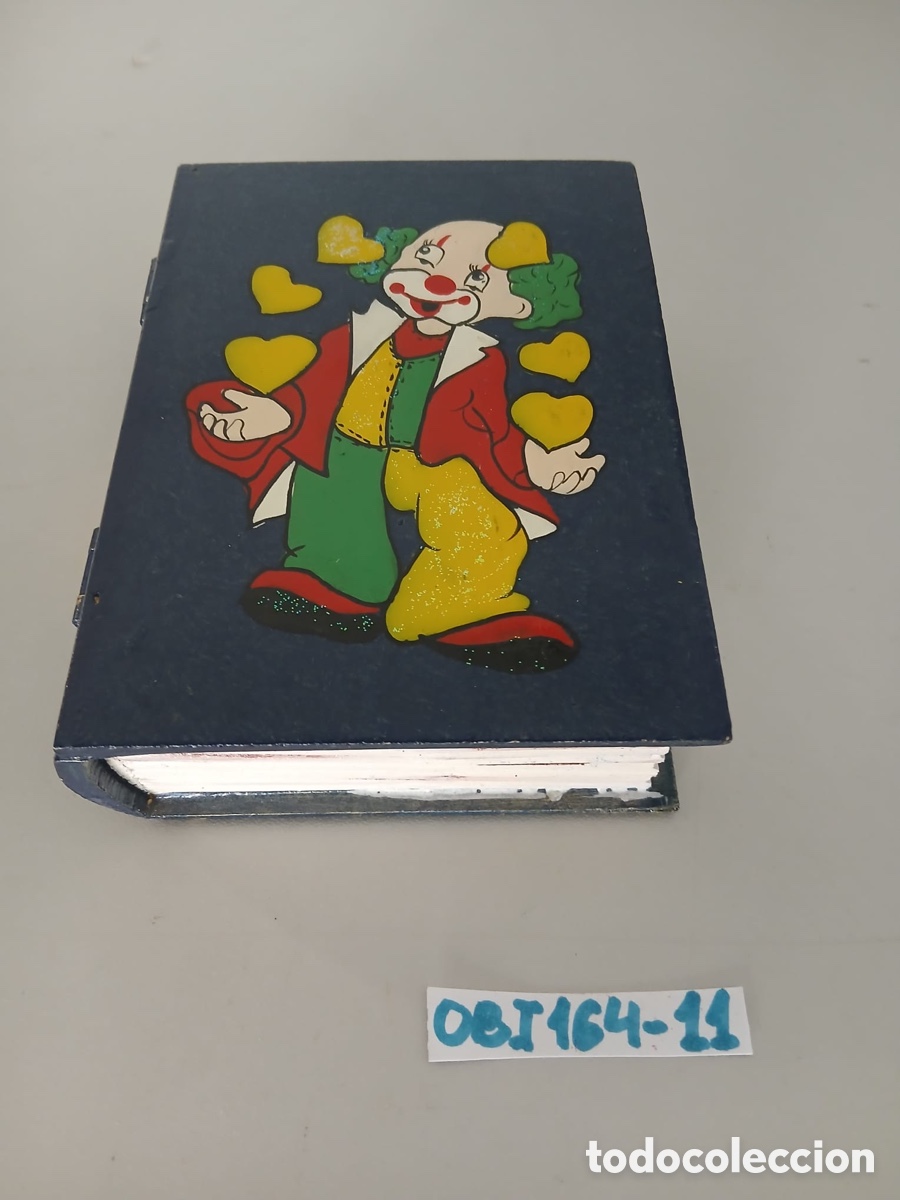 Cajas y cajitas met&aacute;licas: Caja de madera pintada a mano - Foto 1