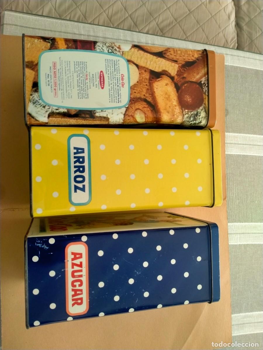 Cajas y cajitas met&aacute;licas: latas de cola cao antiguas - Foto 3