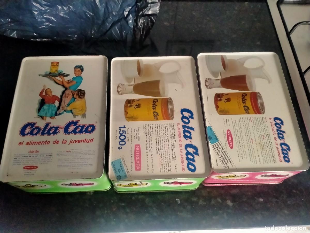 Cajas y cajitas met&aacute;licas: latas de colacao de coches - Foto 3